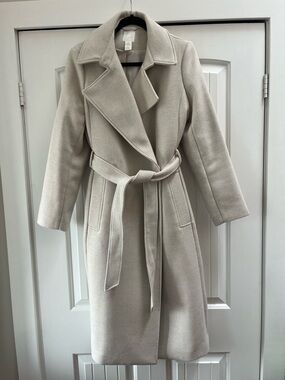 H&M Soft Cream Coat